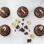 chocolate with banana cupcakes Arapina