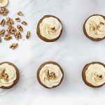 banana walnut cupcakes