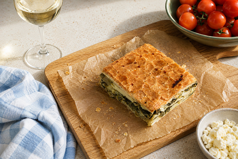 order now spinach and feta pie near me