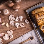 vegan mushroom roll