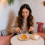 orange polenta cake near london