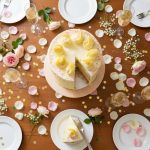 Lemon drizzle party cake