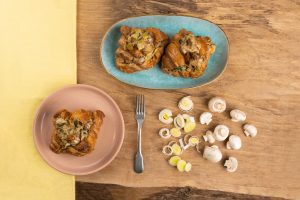 mushroom croissant – box of 4