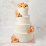 Wedding cake four tiers cake