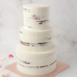 Wedding three tiers half masked