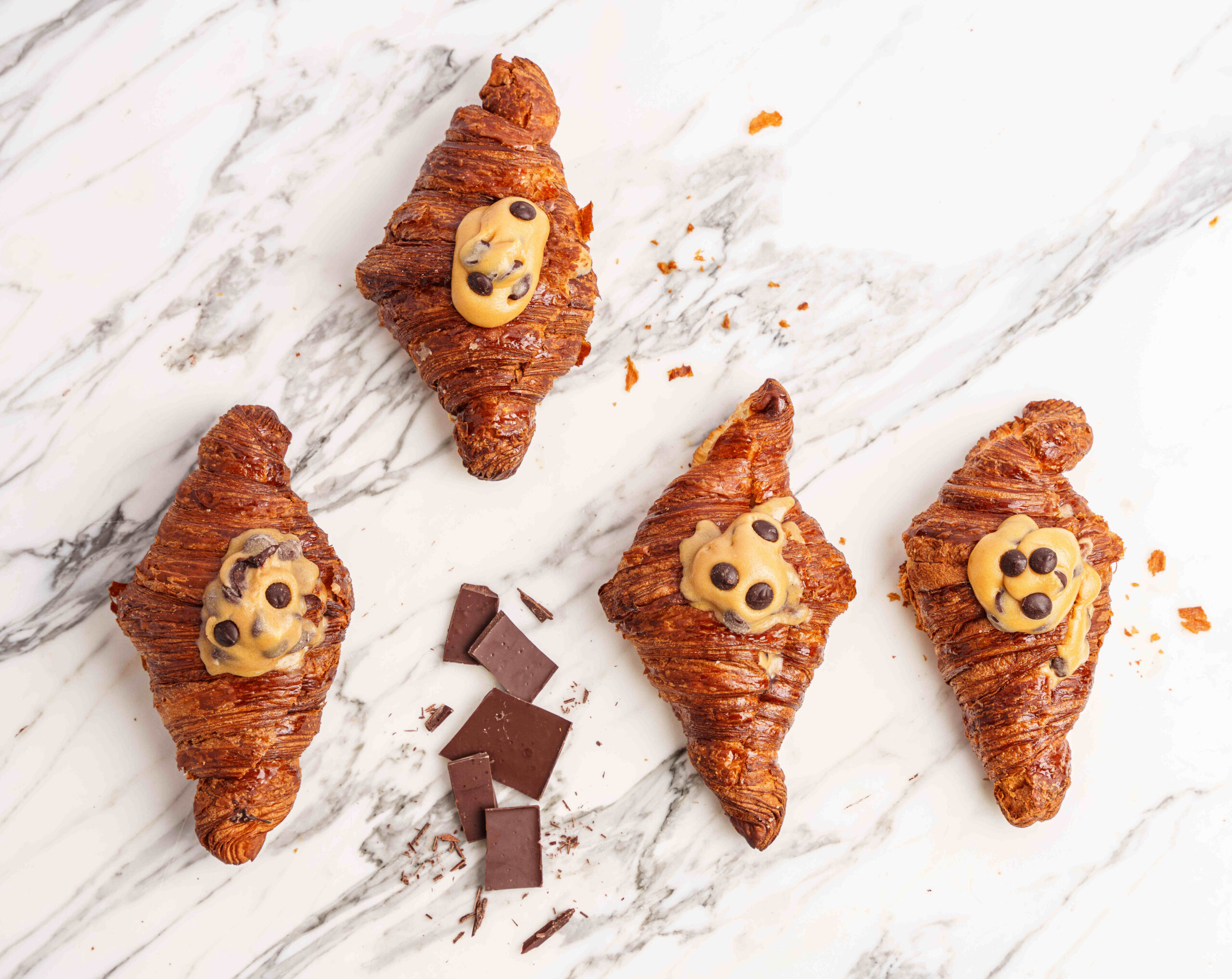 cookie dough croissant