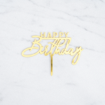 happy Birthday Topper