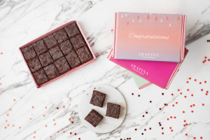 congratulations devil’s brownie box