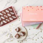 Arapina brownie bites box salted caramel with love