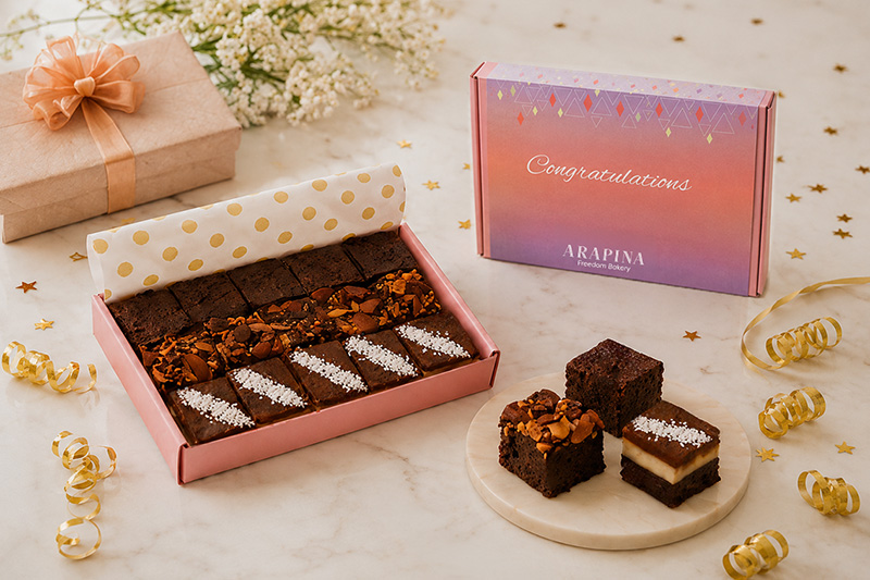 order congratulations mix brownie box near me