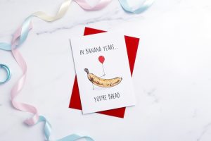 banana card
