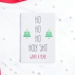 Ho Ho Christmas Card