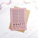 Arapoina Mummy Greeting Card