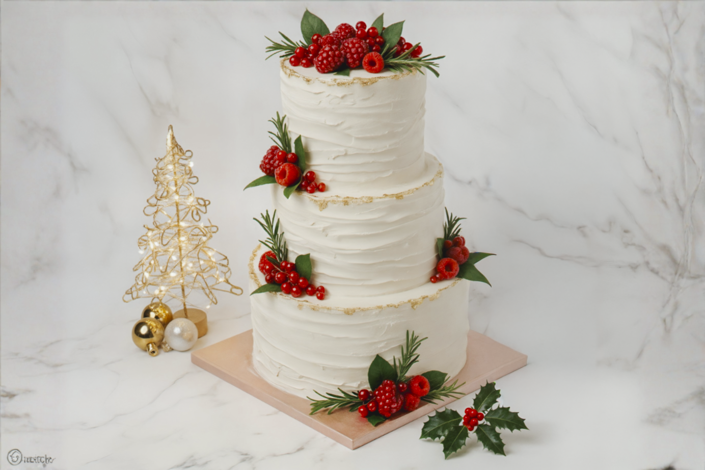 Festive Wedding Cake Arapina