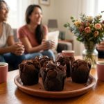 double chocolate muffin by Arapina