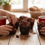double chocolate muffin by Arapina London