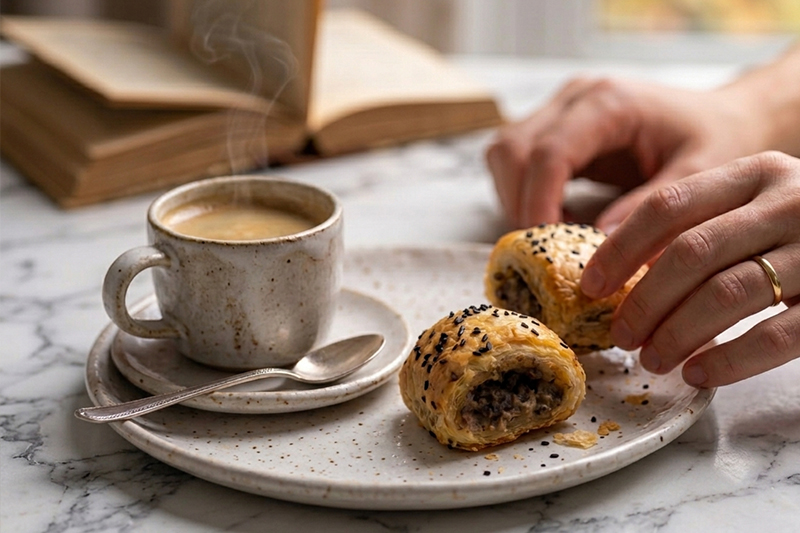 order mini mushroom roll near london