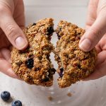 blueberry oat cookie near by