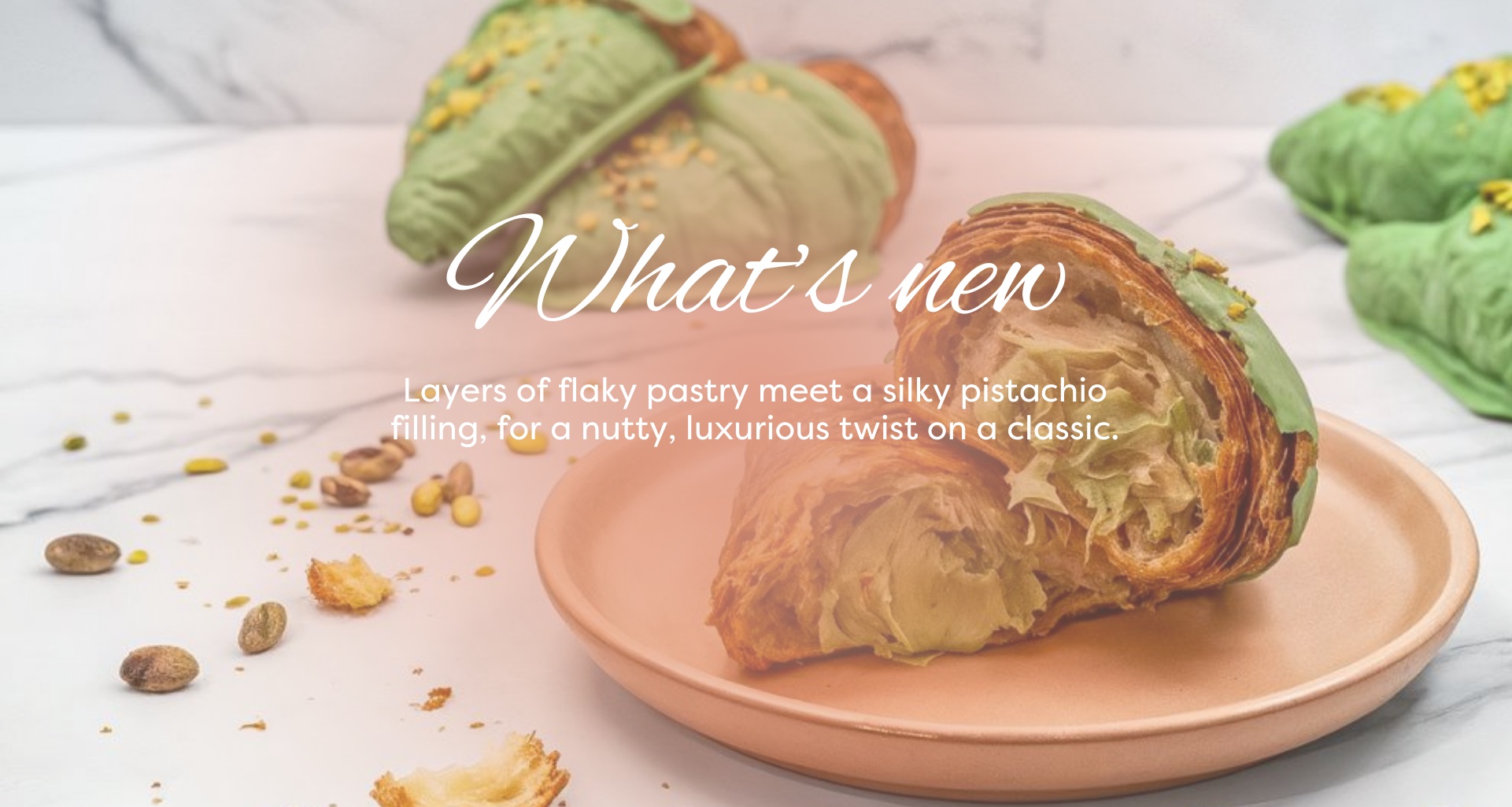 pistachio croissant homepage banner