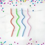 curly birthday candles set of 14