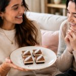 Triple chocolate salted caramel brownie