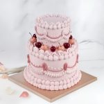 two tier vintage cake london