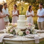 Arapina two tier vintage cake London