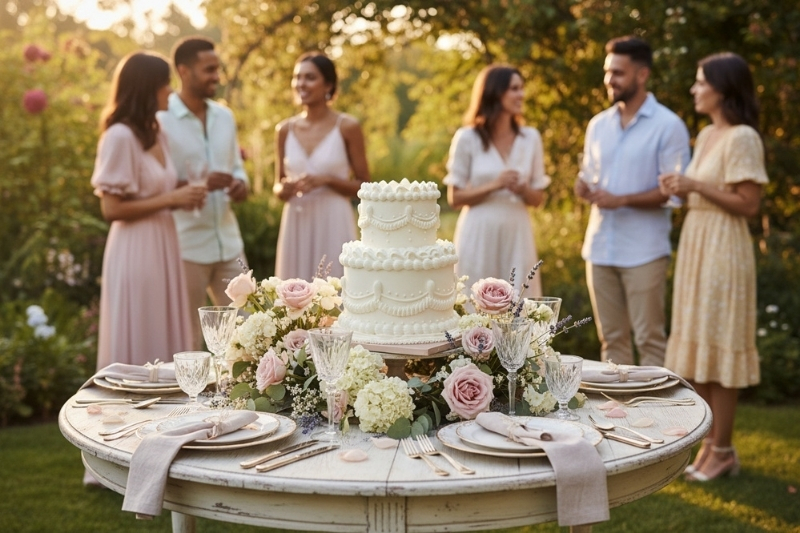 Arapina two tier vintage cake London